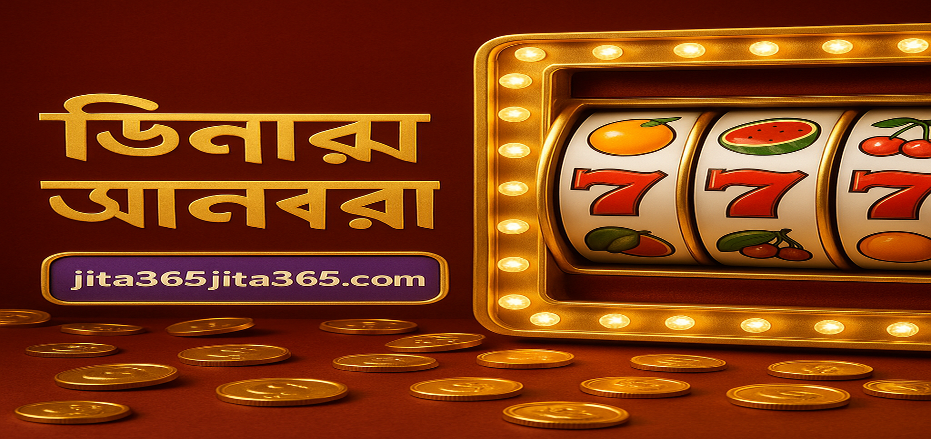 Jita365 গেমিং প্ল্যাটফর্মের বাংলাদেশের প্রোমো ব্যানার
